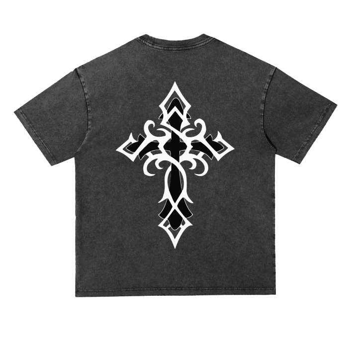 "With His Strength" Oversized Tee