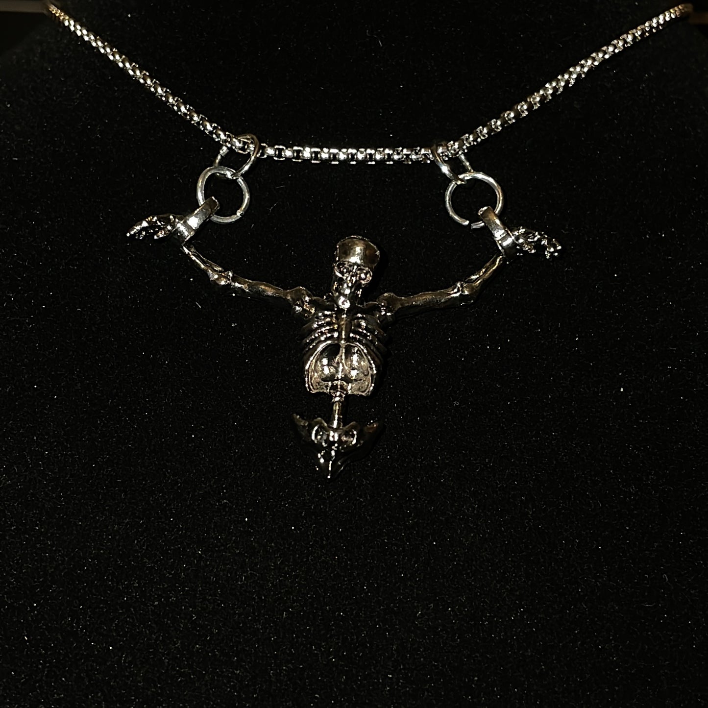 "Crucified Skeleton"