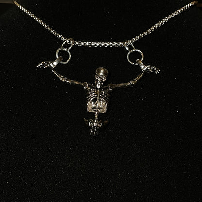 "Crucified Skeleton"